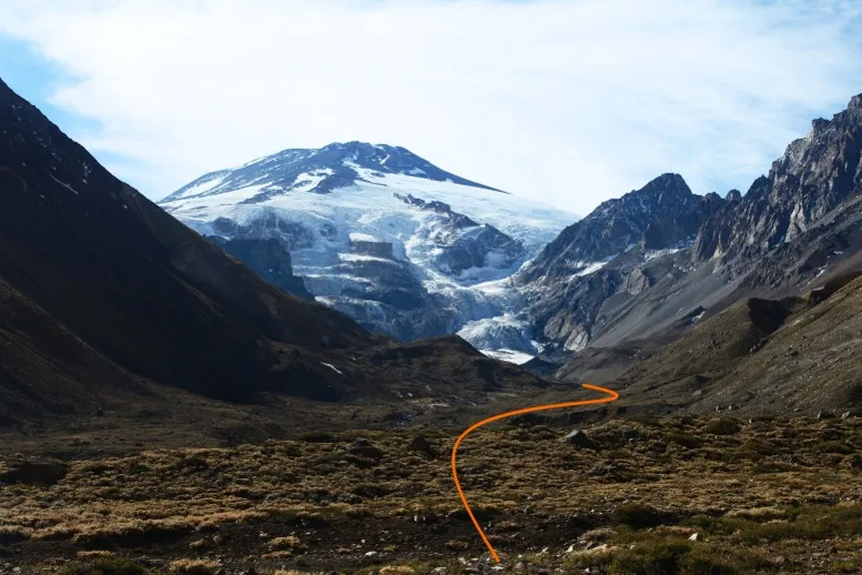 Trekking Glaciar Nieves Negras