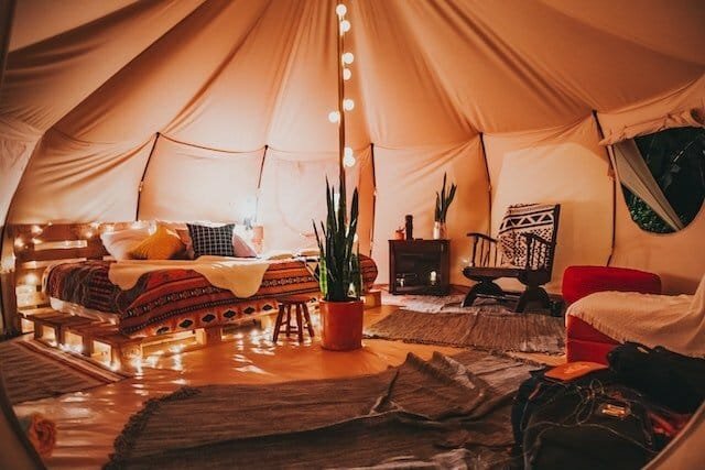Los Glamping en el Cajón del Maipo tienen un diseño único, exclusivo y con mucha personalidad